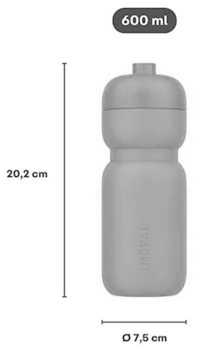 Bidon sportowy Active 600 ml niebieski