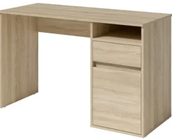 Biurko Billa z szufladą i szafką 120 cm dąb sonoma