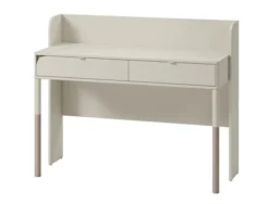Biurko Harmony z dwiema szufladami 122 x 50 cm kaszmir