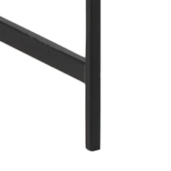 Biurko industrialne Duffman 110x50 cm ze schowkiem pod blatem naturalne