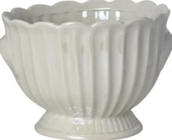 Doniczka Attonic ceramiczna 19 cm beżowa