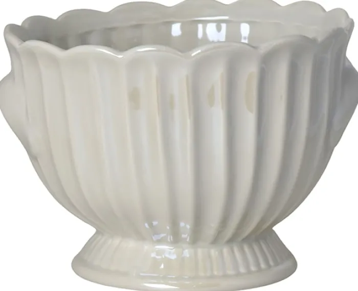 Doniczka Attonic ceramiczna 19 cm beżowa