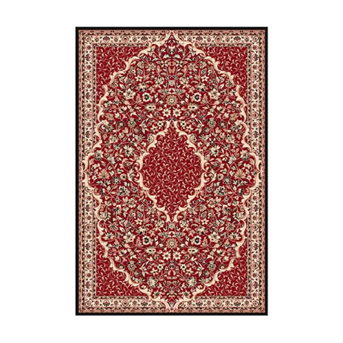 Dywan Basal Folk 5 bordo 200/300
