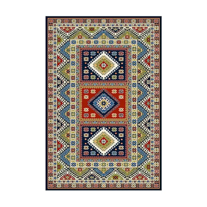 Dywan Basal Folk 2 granatowy 133/190