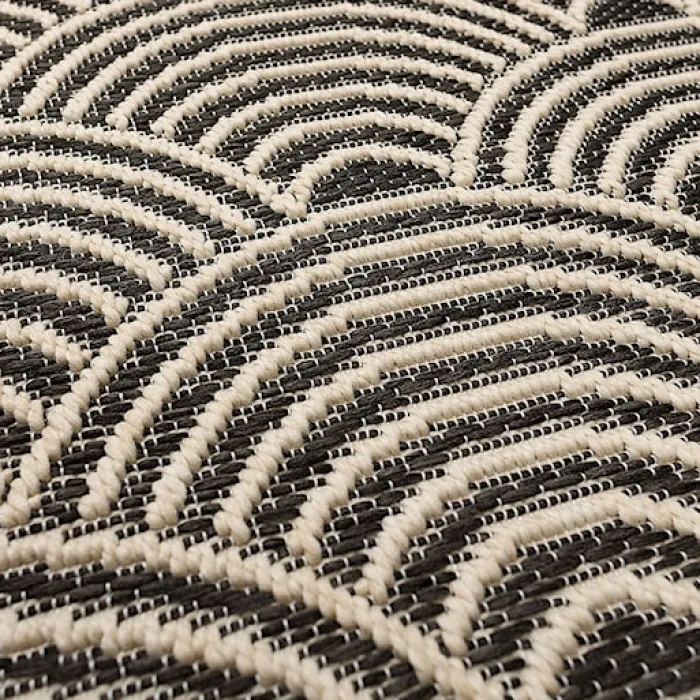 Dywan Jersey 120x170 cm beżowo-czarny