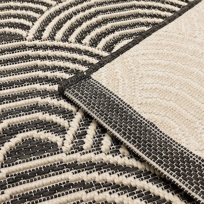 Dywan Jersey 120x170 cm beżowo-czarny
