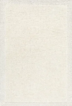 Dywan wełniany ręcznie tkany Softline kremowy 160x230 cm