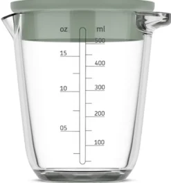 Dzbanek z miarką i pokrywką Chef It 500 ml zielony