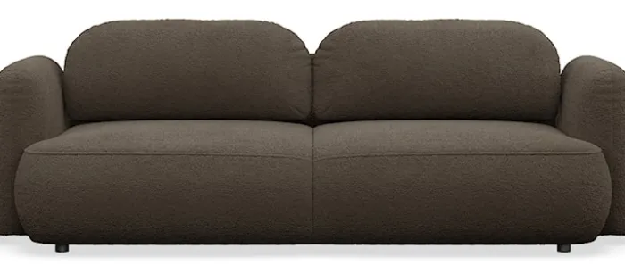 Kanapa rozkładana trzyosobowa Tvoya brązowa boucle