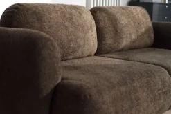 Kanapa rozkładana trzyosobowa Tvoya brązowa boucle