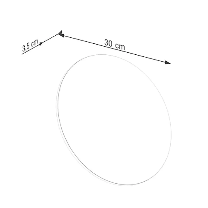 Kinkiet Borgen LED beżowy 3000K