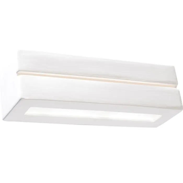 Kinkiet ceramiczny Vega Line biały