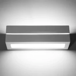 Kinkiet ceramiczny Vega Line biały