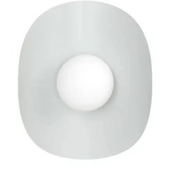Kinkiet ścienny Fiero 30 cm ciepły szary