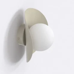 Kinkiet ścienny Fiero 20 cm mokka