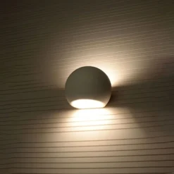 Kinkiet Debesis ceramiczny biały