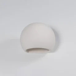 Kinkiet Debesis ceramiczny biały