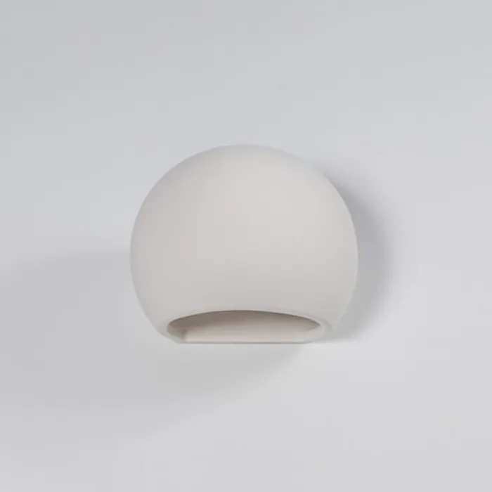 Kinkiet Debesis ceramiczny biały