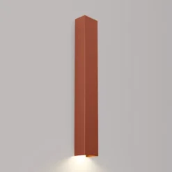 Kinkiet Freya 60 cm ochra czerwona