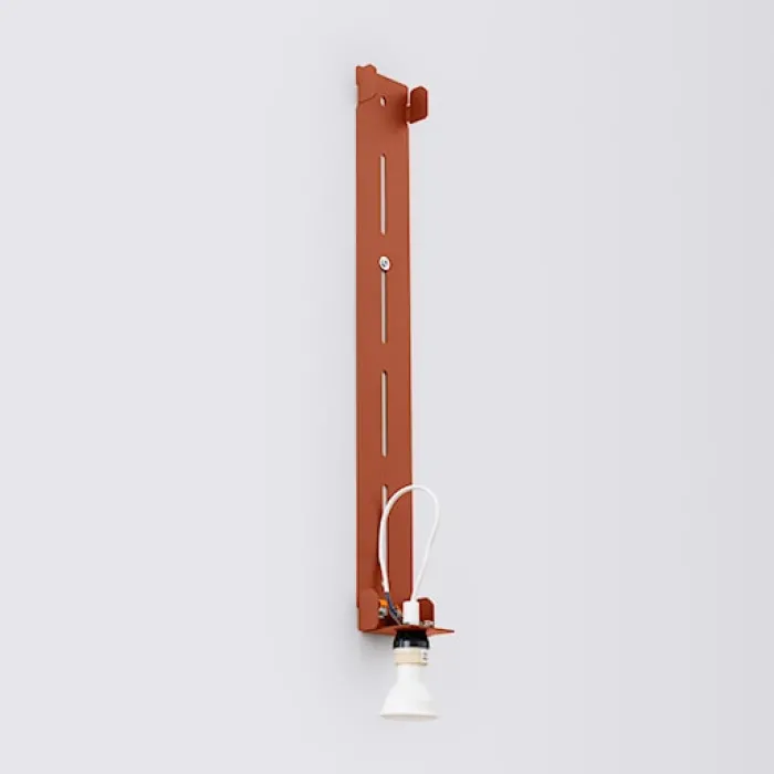 Kinkiet Freya 90 cm ochra czerwona