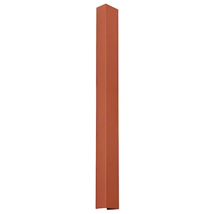 Kinkiet Freya 90 cm ochra czerwona