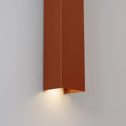 Kinkiet Freya 120 cm ochra czerwona