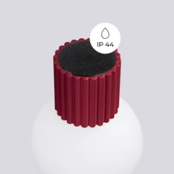 Kinkiet Halo burgund IP44