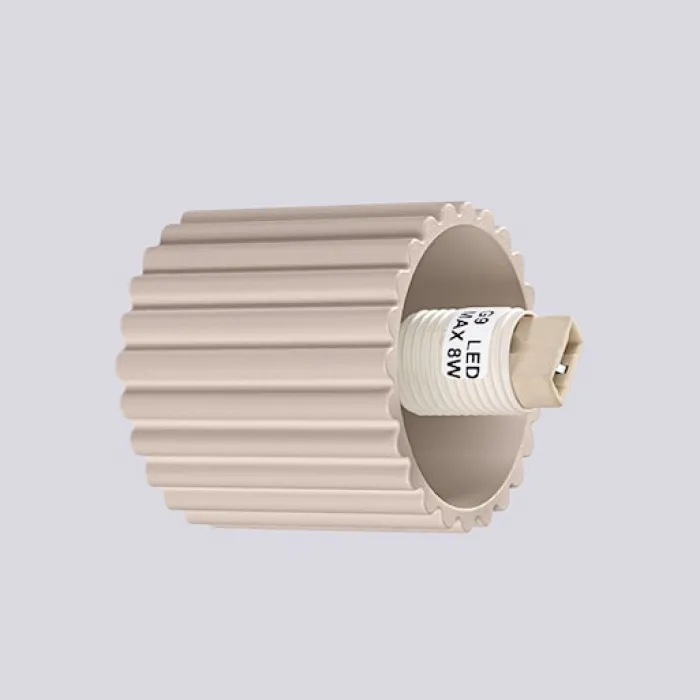 Kinkiet Halo taupe IP44