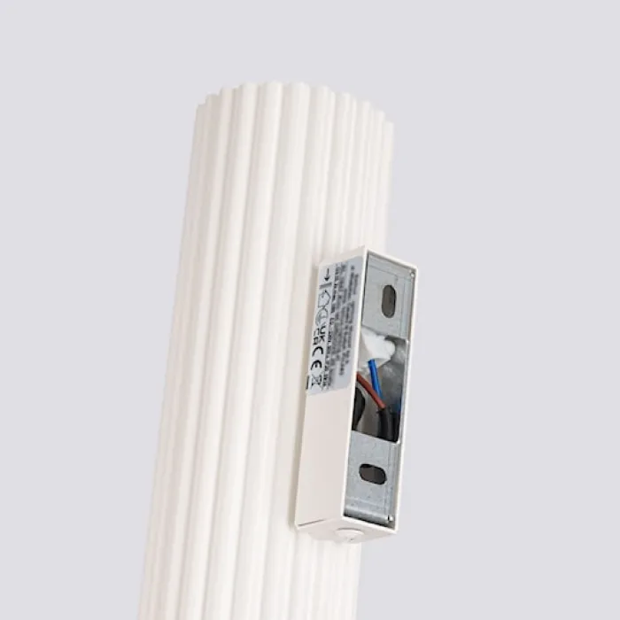 Kinkiet Karbon 30 cm beżowy