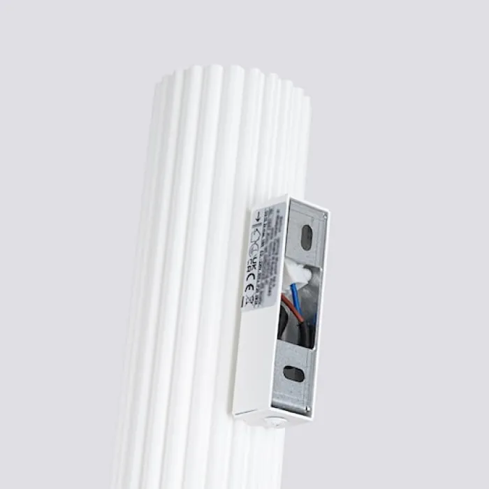 Kinkiet Karbon 30 cm biały