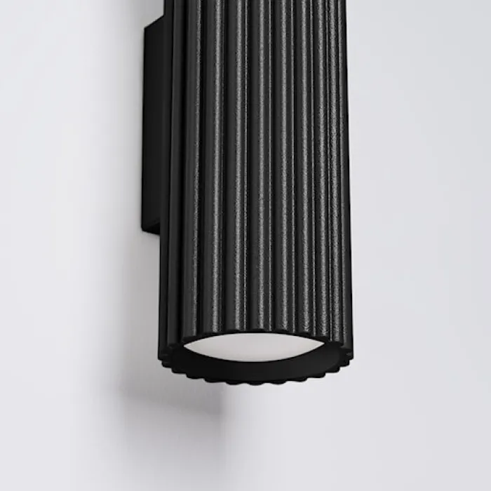 Kinkiet Karbon 30 cm czarny