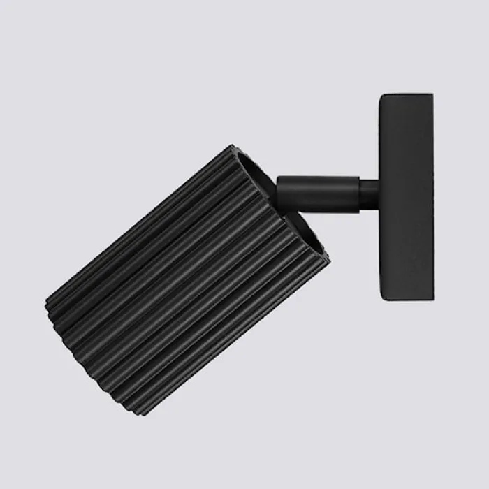 Kinkiet Karbon 8 cm czarny