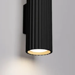 Kinkiet Karbon 20 cm czarny