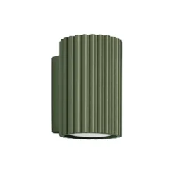 Kinkiet Karbon 10 cm zielony oliwkowy