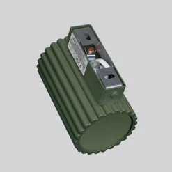 Kinkiet Karbon 10 cm zielony oliwkowy