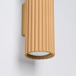 Kinkiet Karbon 20 cm złoty