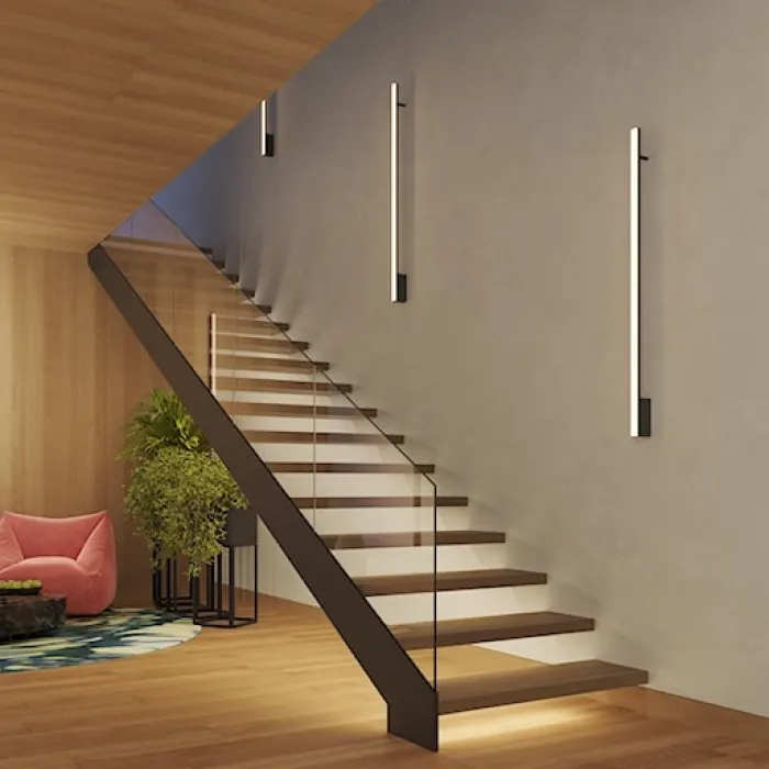 Kinkiet Lagom LED 150 cm czarny 3000K