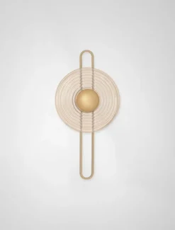 Kinkiet Ollique LED 60 cm złoty