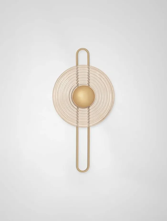 Kinkiet Ollique LED 60 cm złoty