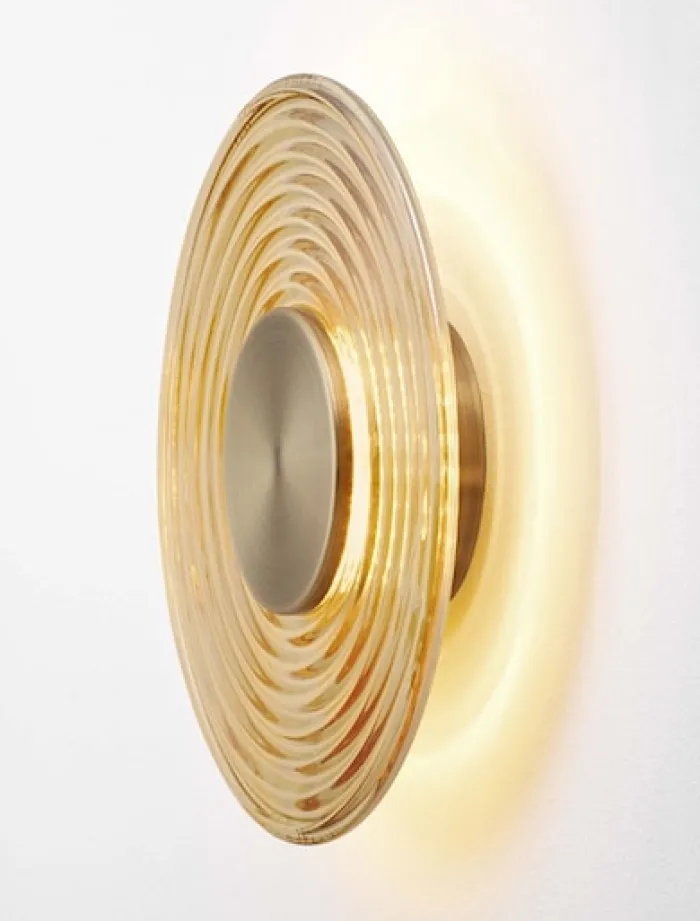 Kinkiet Ollique LED 30 cm złoty
