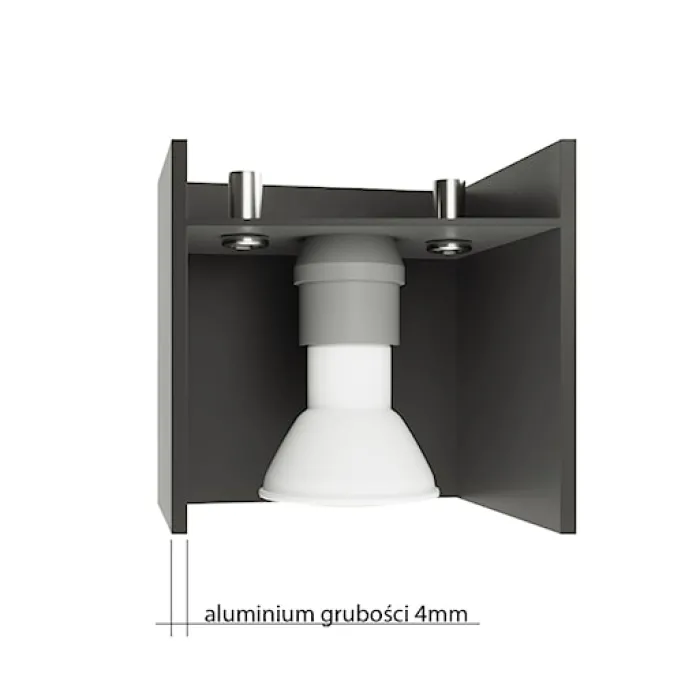 Kinkiet Quad 1 szary