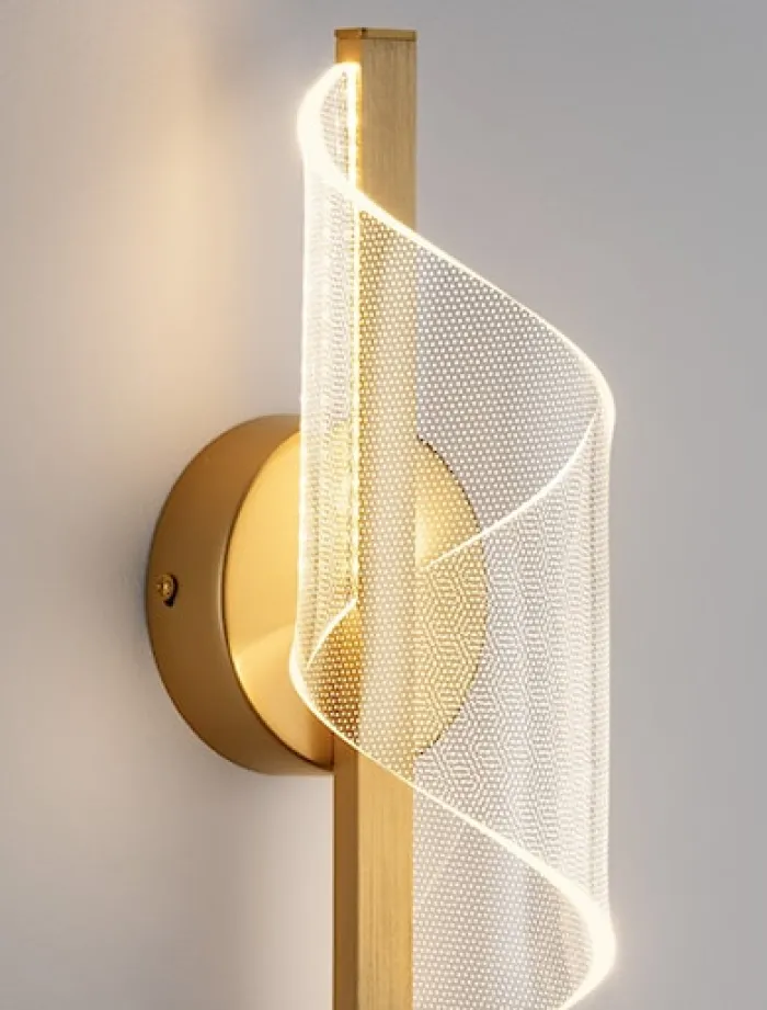 Kinkiet Volicate LED złoty