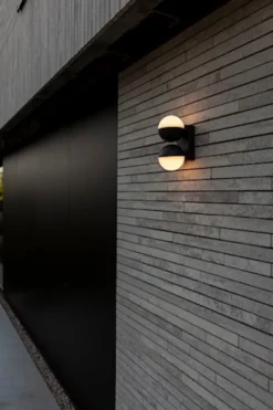 Kinkiet zewn臋trzny Looma LED x2 szary