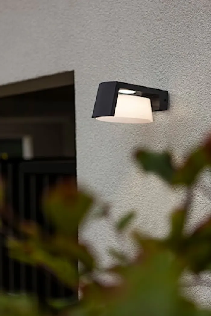 Kinkiet zewnętrzny Moon LED antracytowy
