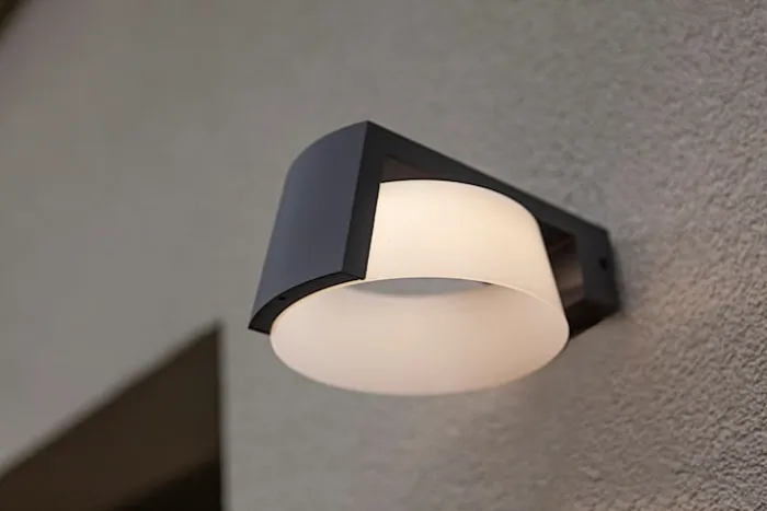 Kinkiet zewnętrzny Moon LED antracytowy