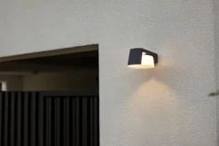 Kinkiet zewnętrzny Moon LED antracytowy