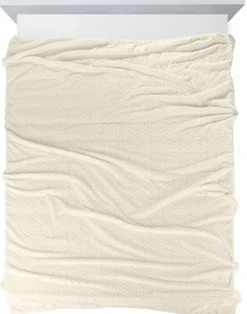 Koc Cindy 200x220 cm beżowy