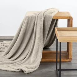 Koc Lori 170x210 cm beżowy