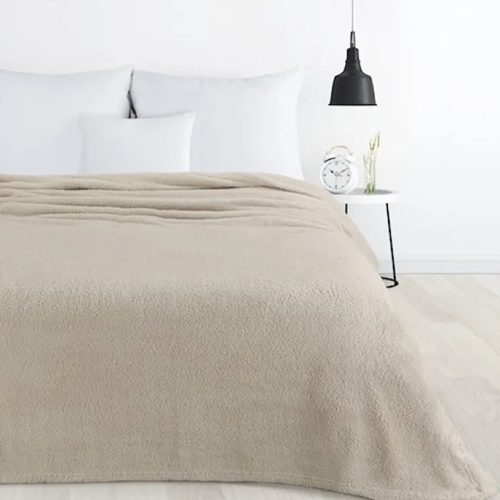 Koc Lori 170x210 cm beżowy
