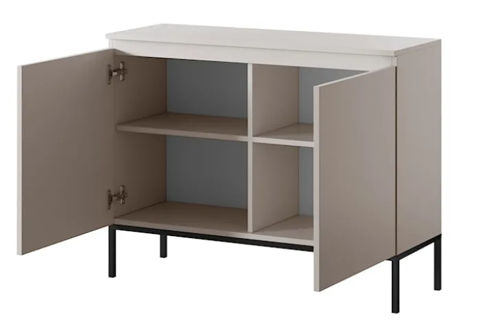Komoda dwudrzwiowa Bemmi 100 cm kaszmir